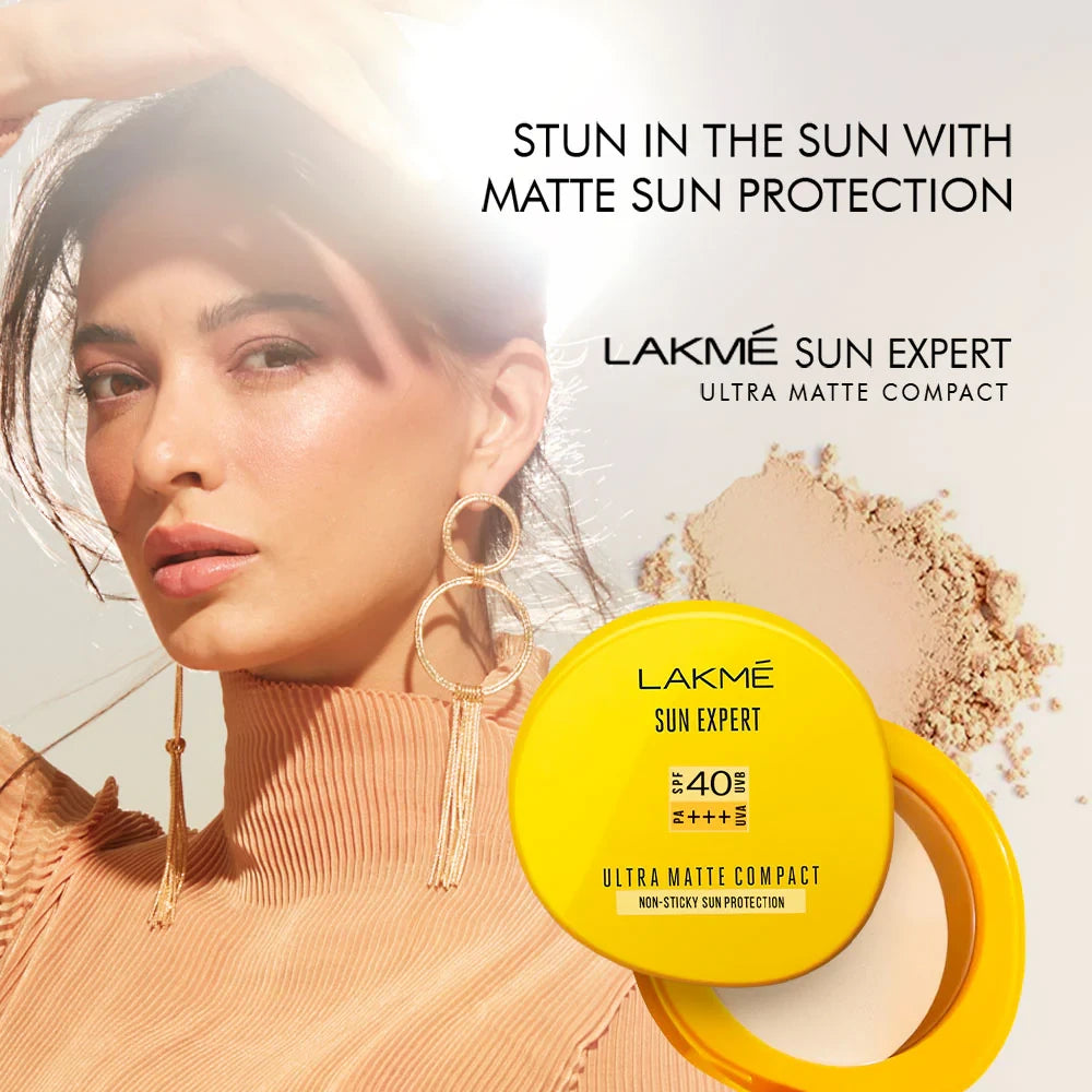 Lakme Sun Expert Ultra Matte Compact SPF40 PA+++