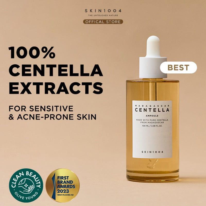 Korean Centella Asiatica Extract Moisturising-Golden Ampoule
