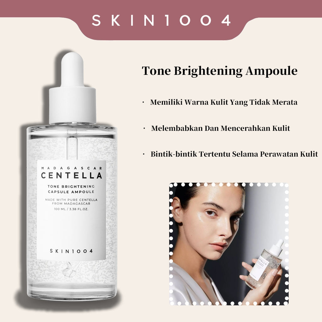 Korean Centella Asiatica Extract Moisturising-Tone Brightening Ampoule