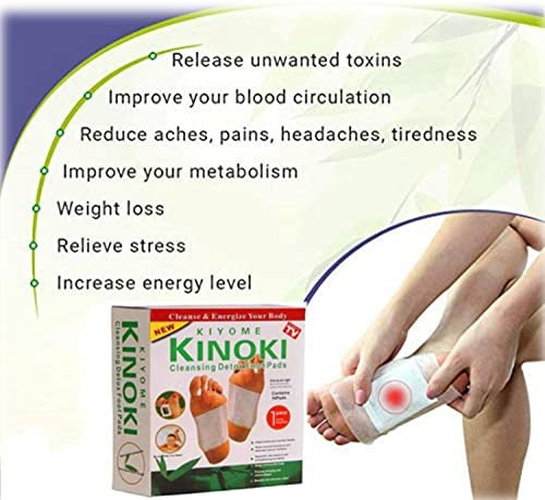 đŋ10 Pads- Kiyome Kinoki Cleansing Detox Foot Pads đŋ