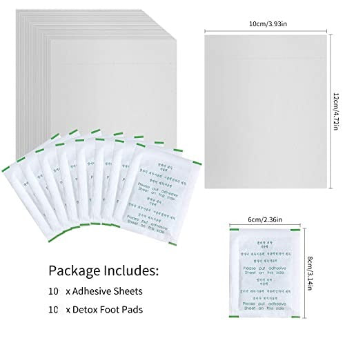 đŋ10 Pads- Kiyome Kinoki Cleansing Detox Foot Pads đŋ