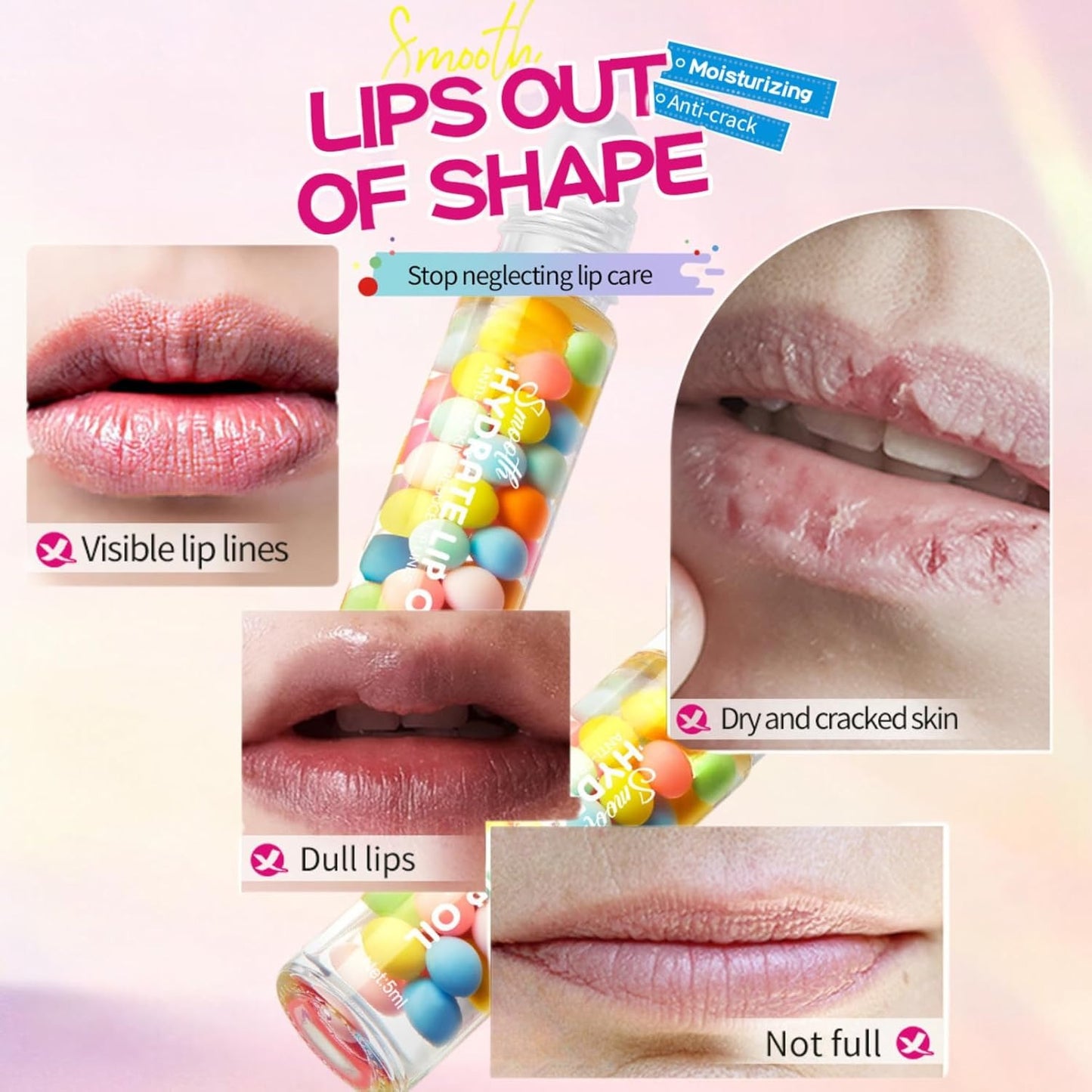 Instant Lip Plumper Oil-1pcs