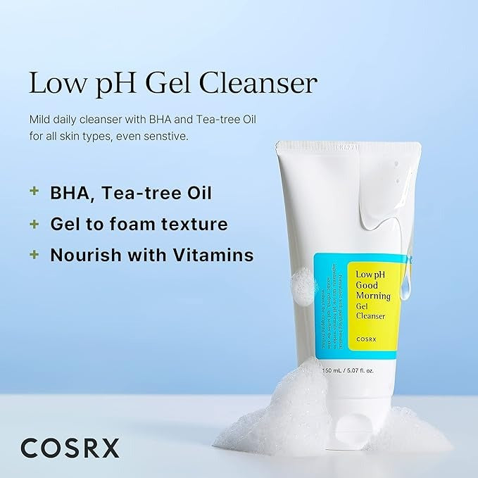 COSRX Low pH Good Morning Gel Cleanser