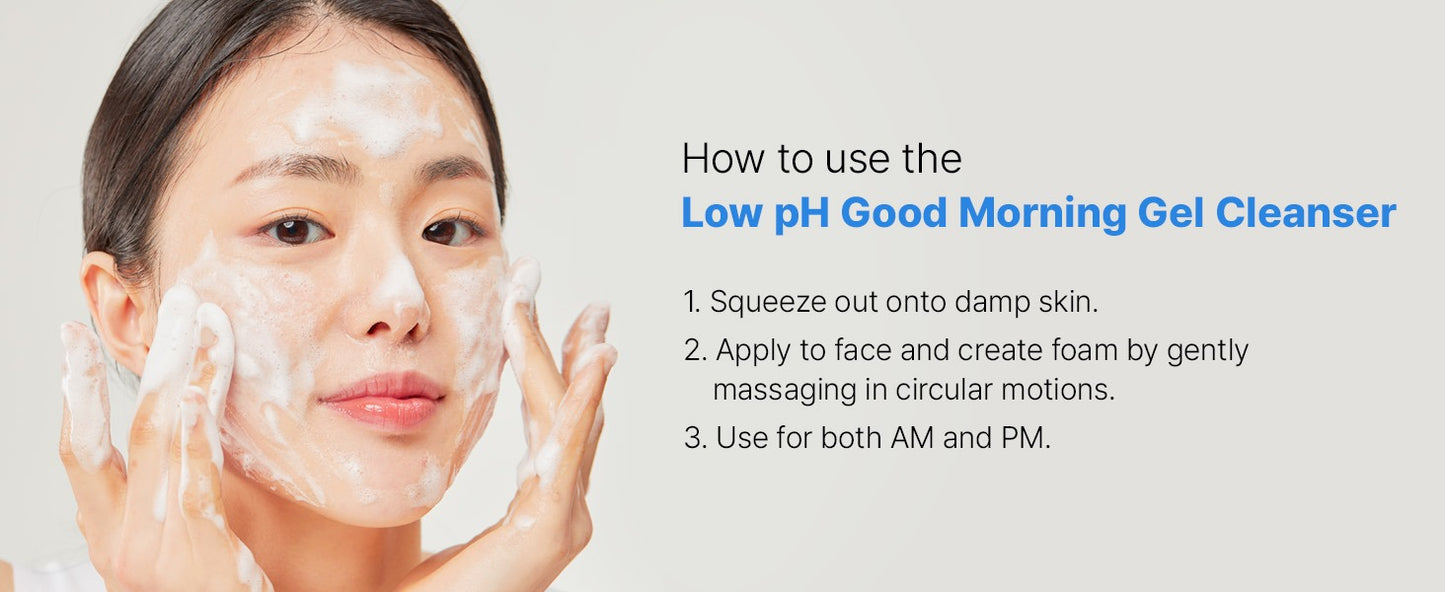 COSRX Low pH Good Morning Gel Cleanser