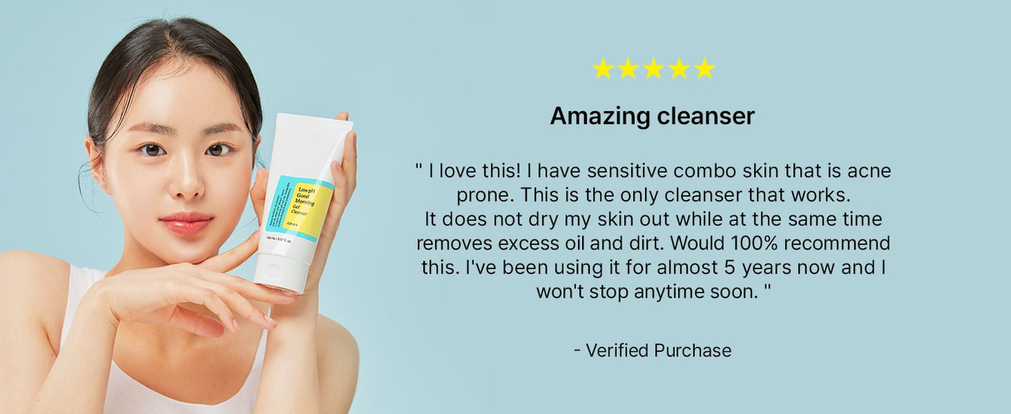 COSRX Low pH Good Morning Gel Cleanser