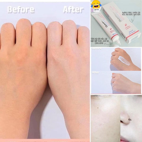 Korean Glutathione Brightening Tone Up Cream