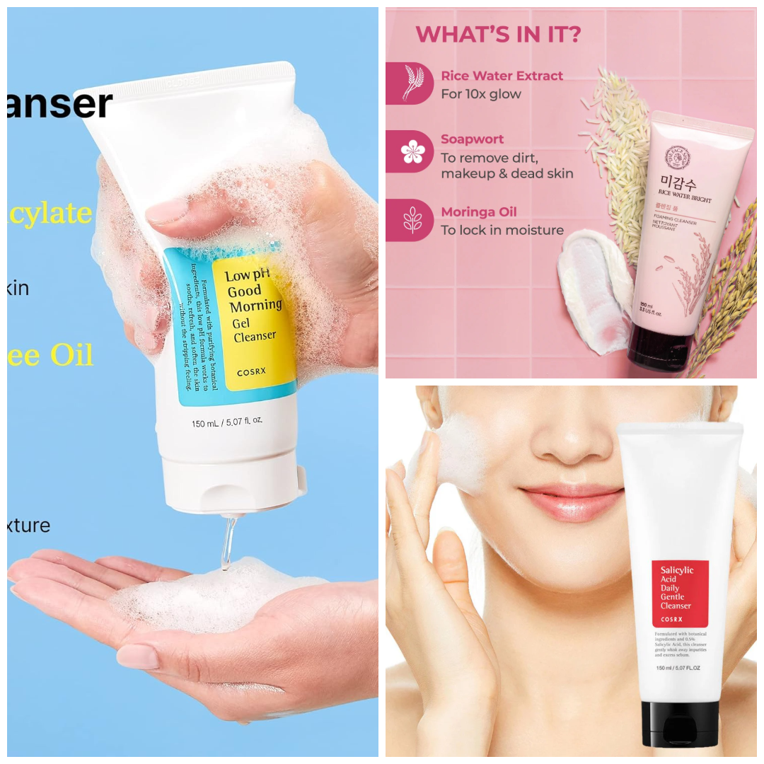 3 Korean Best Facewash