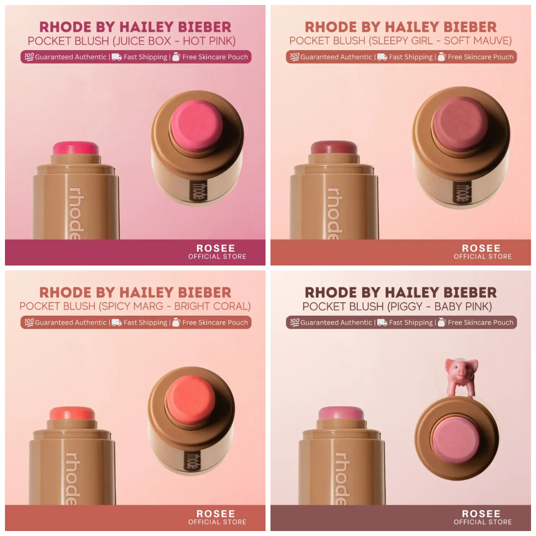 4 Color Combo-Rhode Pocket Blush