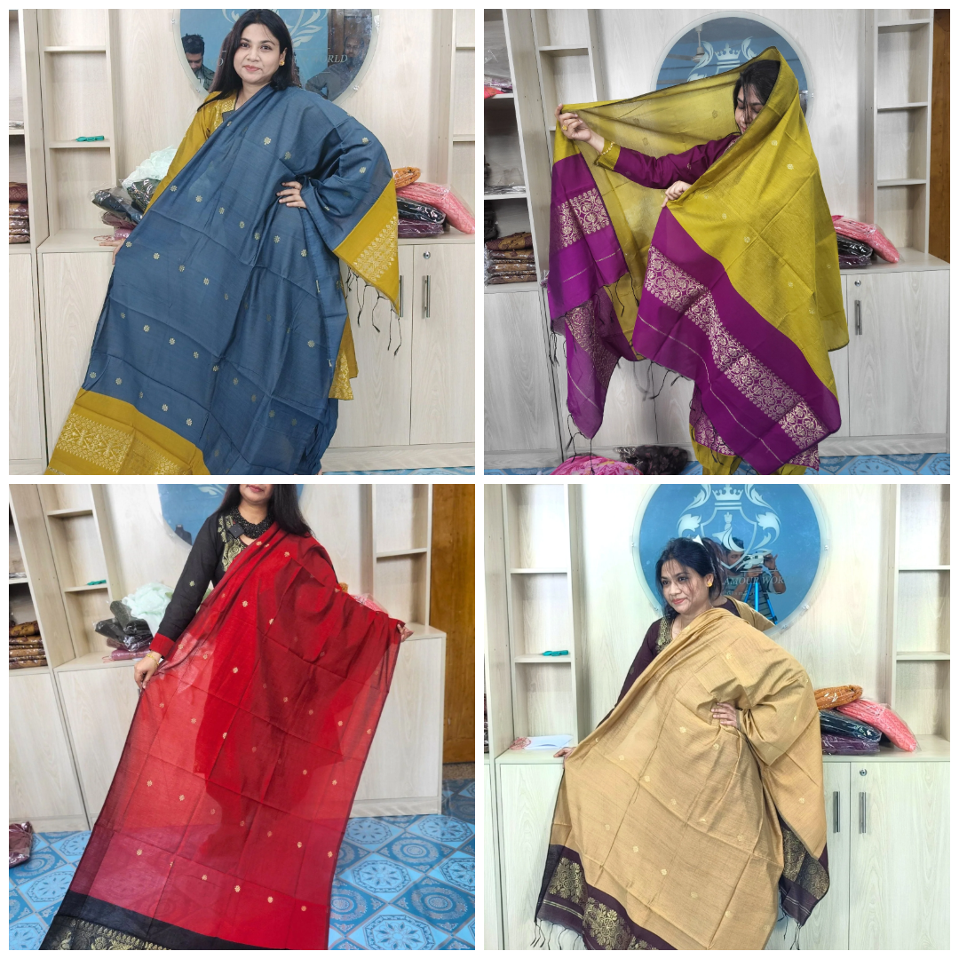 হাফ সিল্ক জামদানি