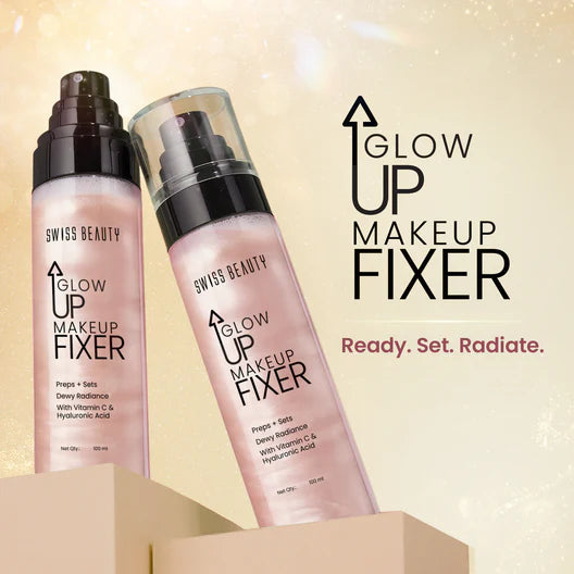 গ্লো এমন, যা সবার নজর কাড়তে বাধ্য!Swiss Beauty High On Glow Dewy Makeup Fixer!✨