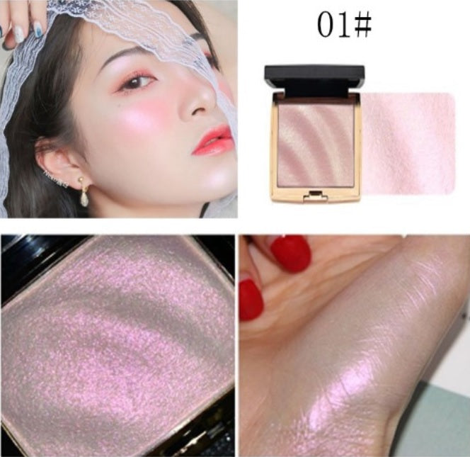 HOJO Highlighter Waterproof Shimmer Glitter-PINK