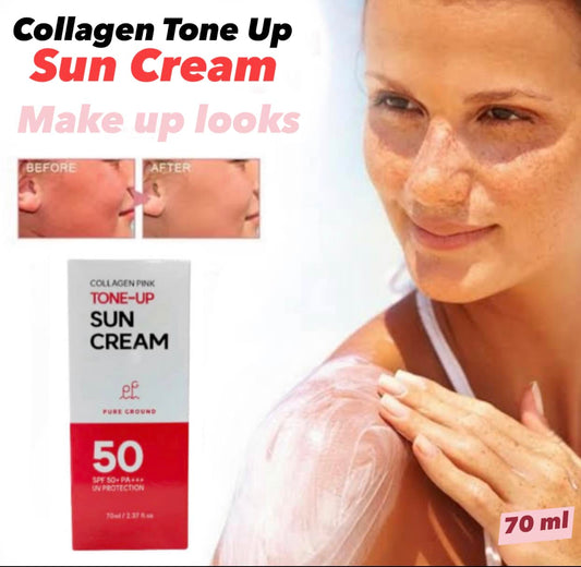 Day cream + sunscreen- Sun Cream SPF50+ UV Protection 70ML