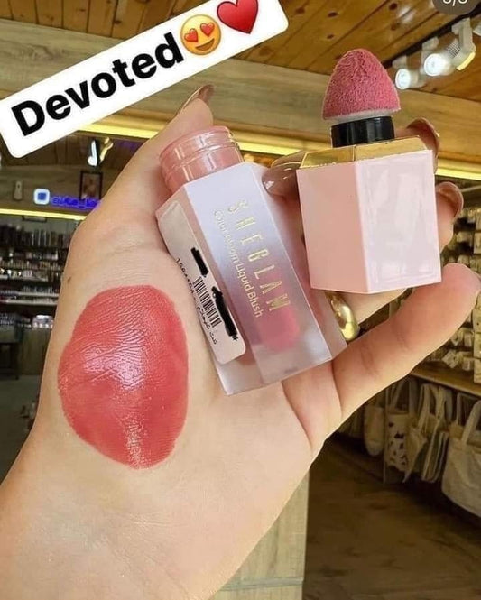 Sheglam Color Bloom Liquid blush-Devoted