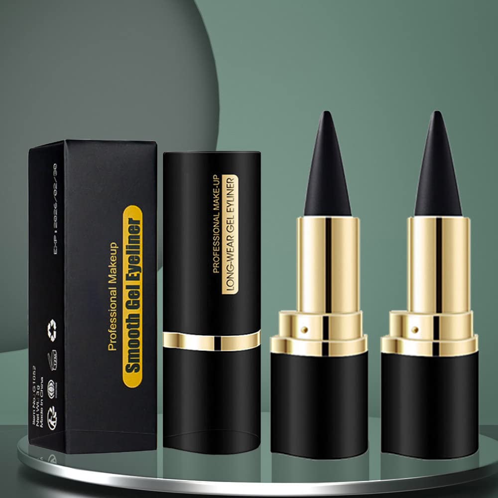Natural Black Eyeliner & Gel Pencil-1pcs