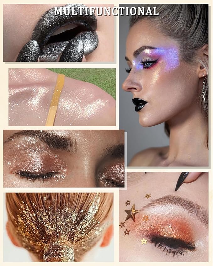 6Pcs-Diamond Glitter Liquid Eyeliner Set