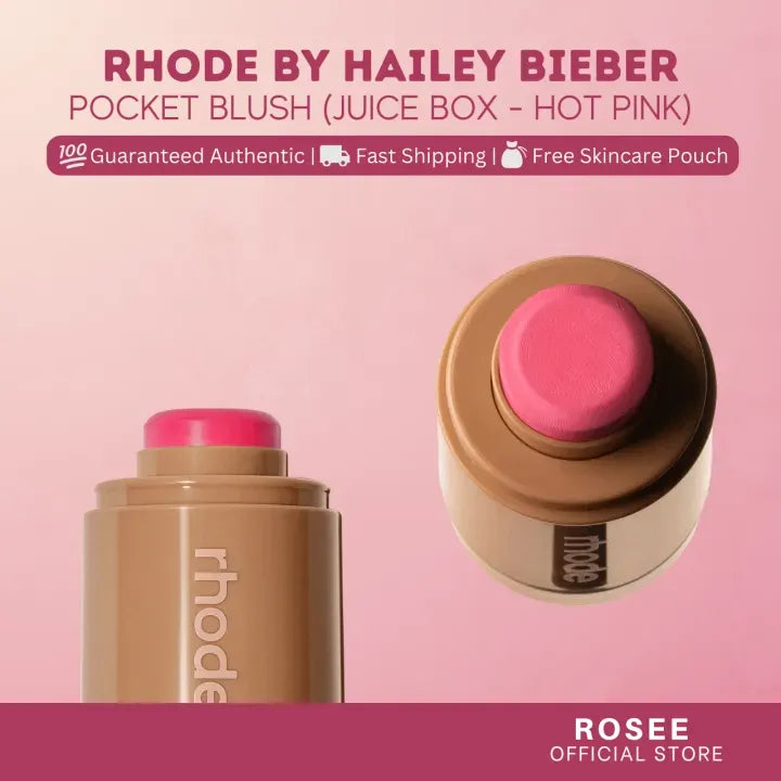 Juice box - hot pink-Rhode Pocket Blush