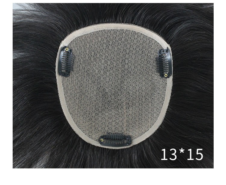 ( ন্যাচারাল ব্ল্যাক ) Clip In Hair Piece Women Real Hairpiece - China To BD Web