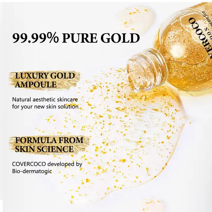 ৩ পিসের সেট-Covercoco 24K Gold Serum