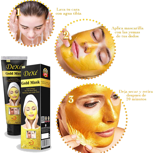 Dexe Gold Collagen Peel Off Mask