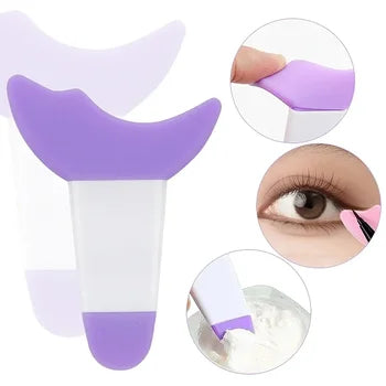৪ পিচ -Eyeliner Template Silicone Stencil-4pcs
