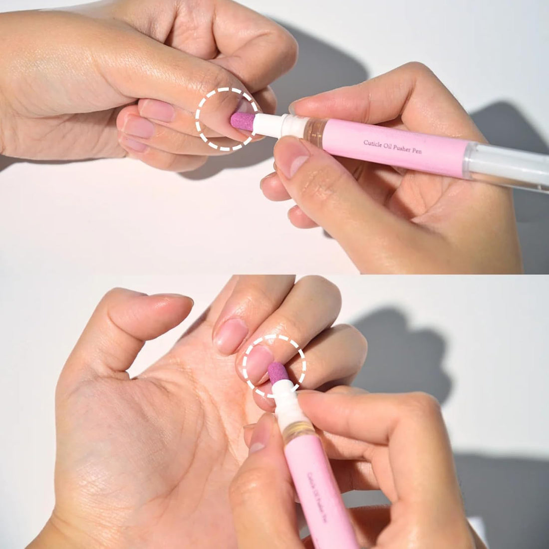 2-in-1 Quartz Cuticle Oil Pusher Pen