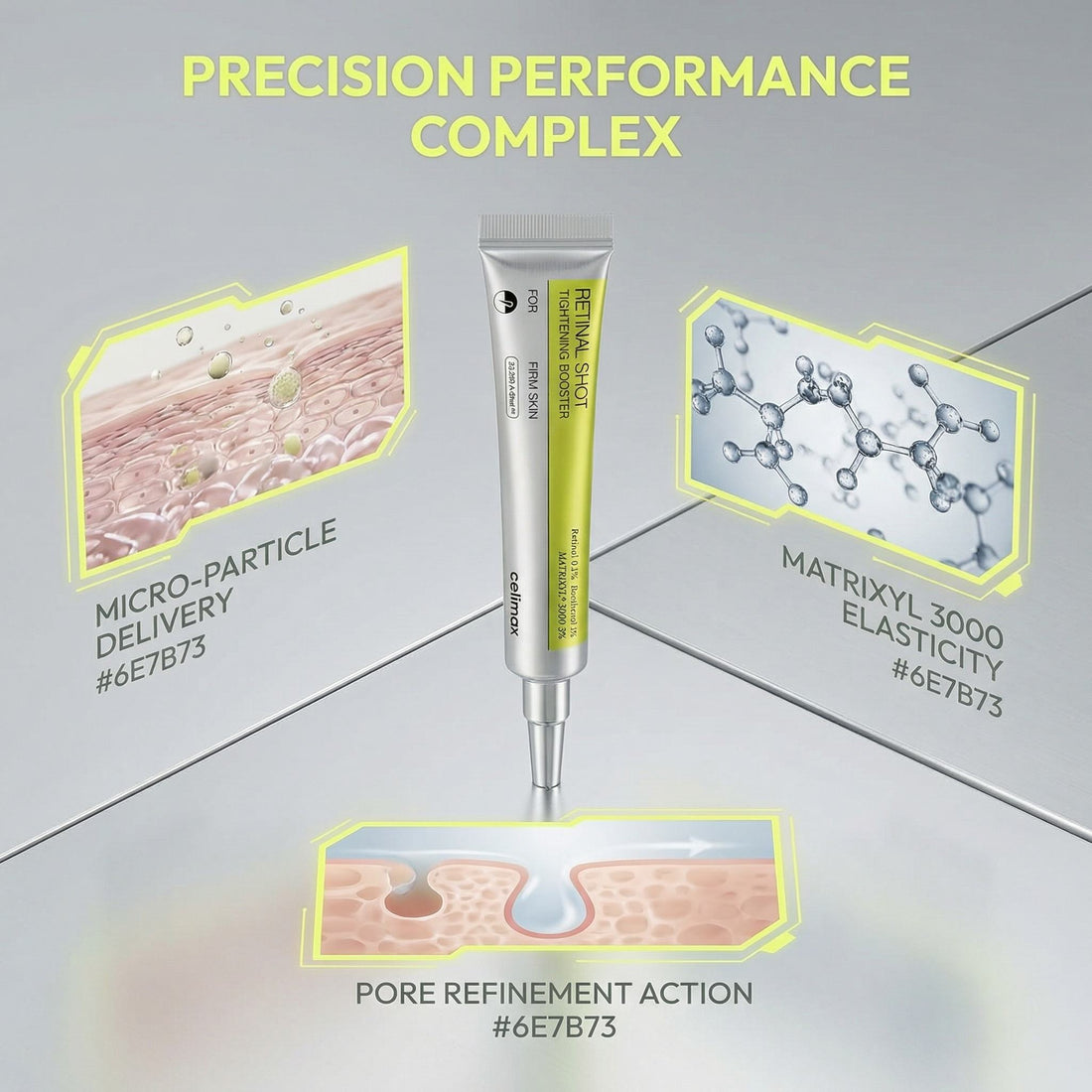 ✨💛 Retinal Shot Tightening Booster – এজিং কেয়ার অ্যান্টি-রিঙ্কল সিরাম 💛✨