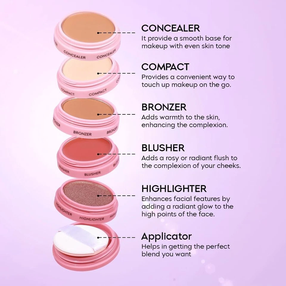 5 In 1 Makeup Stack Kit