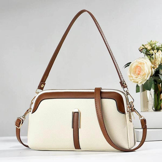 Ladies Women's Hand Bags-White