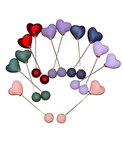 Heart Shaped Loop Takni Pins