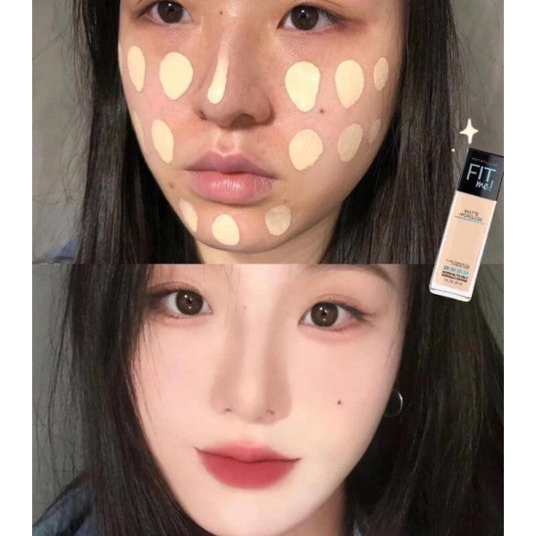 Maybelline Fit Me Matte + Poreless Liquid Foundation SPF-(118 Shed)