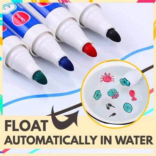Water Floating Pens-4 pcs