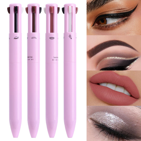 Waterproof Multifunctional Glitter Highlighter Eyeshadow Pencil