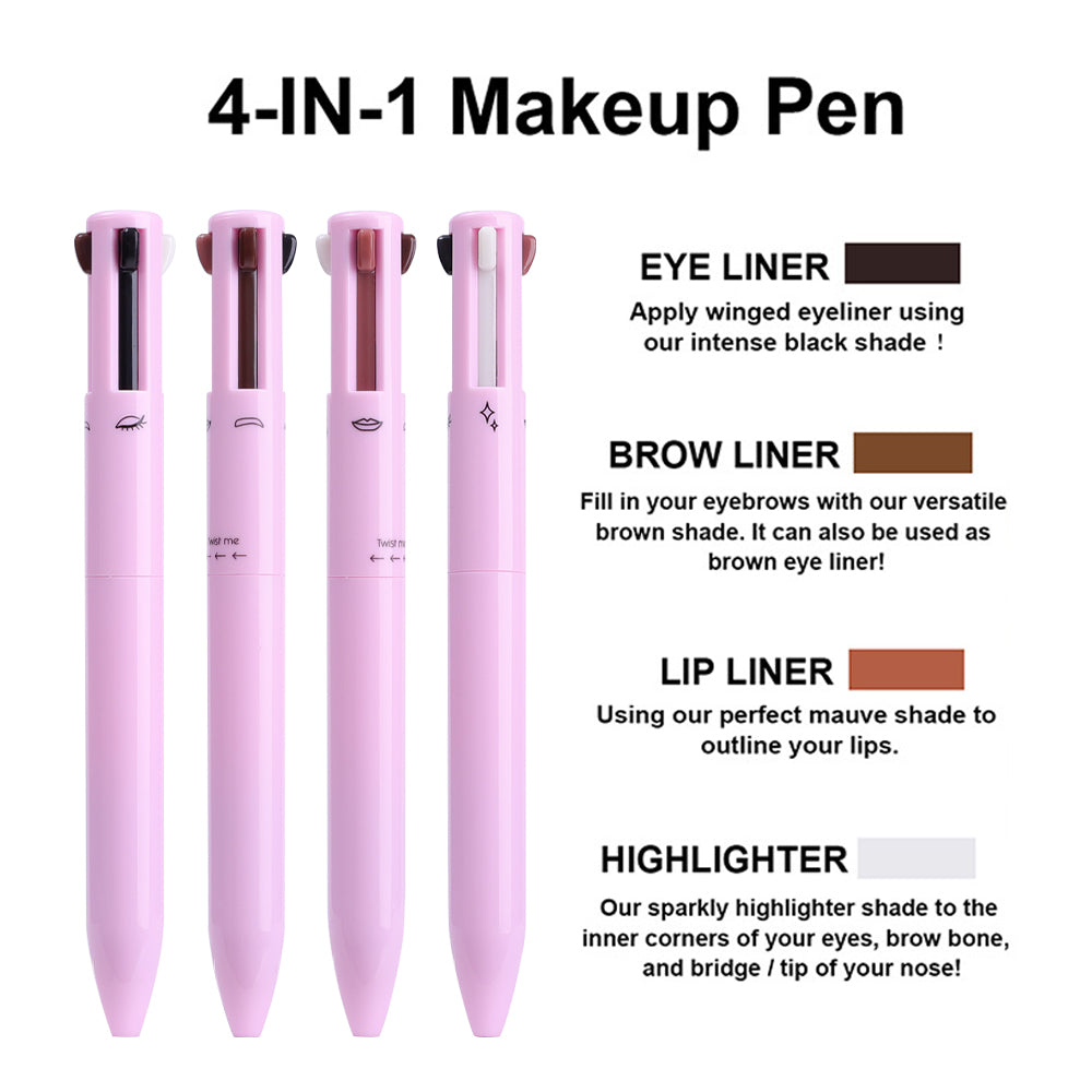 Waterproof Multifunctional Glitter Highlighter Eyeshadow Pencil