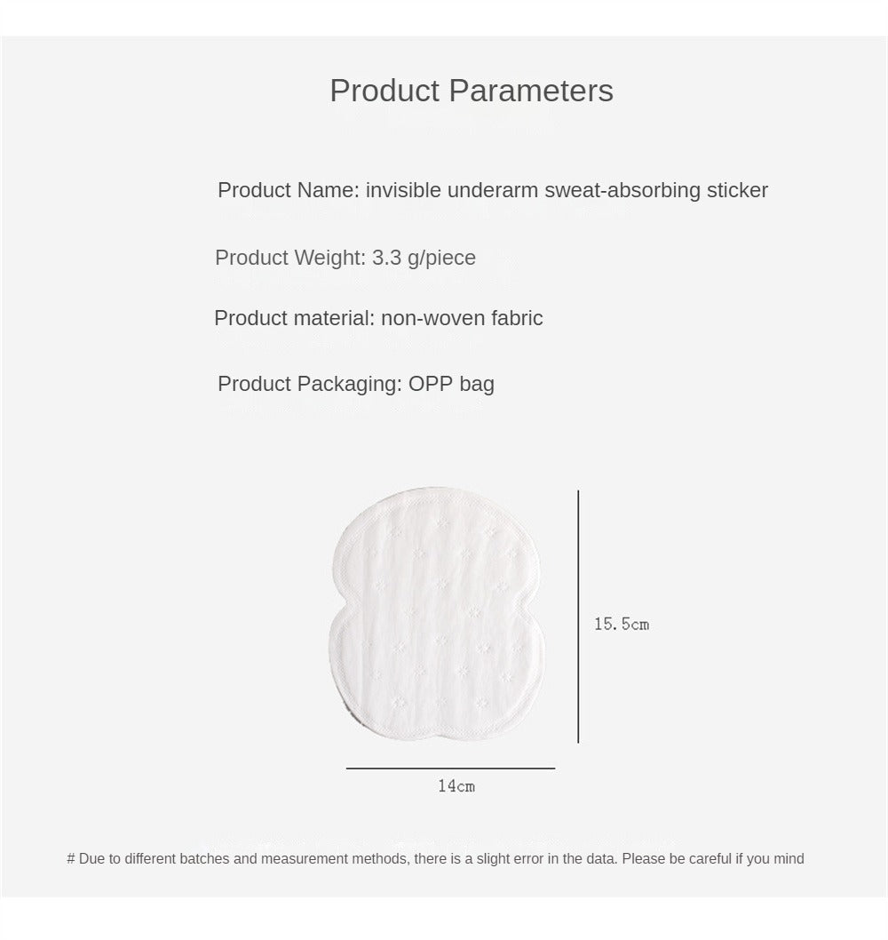 ১০ পিচ -Deodorants Underarm Anti  Sweat Pads-10 pcs