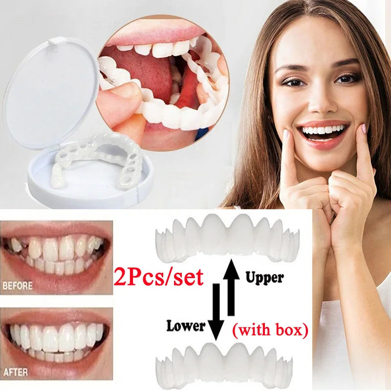 Adult Adjustable Dentures Teeth Set-1 pair