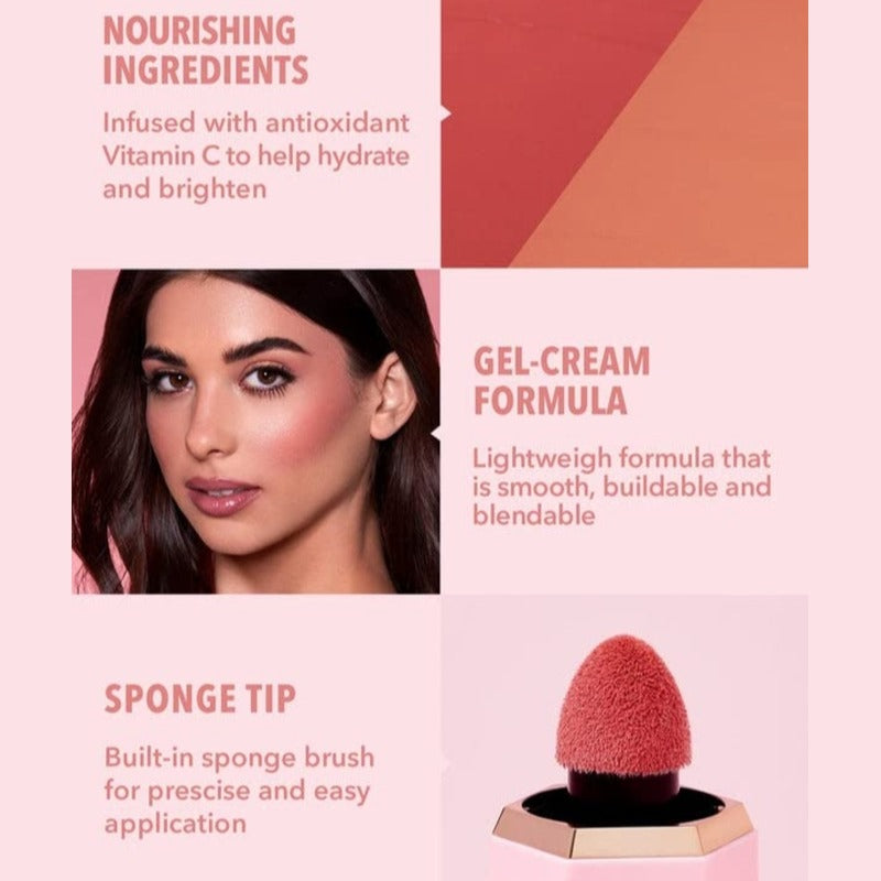 Sheglam Color Bloom Liquid blush-Devoted