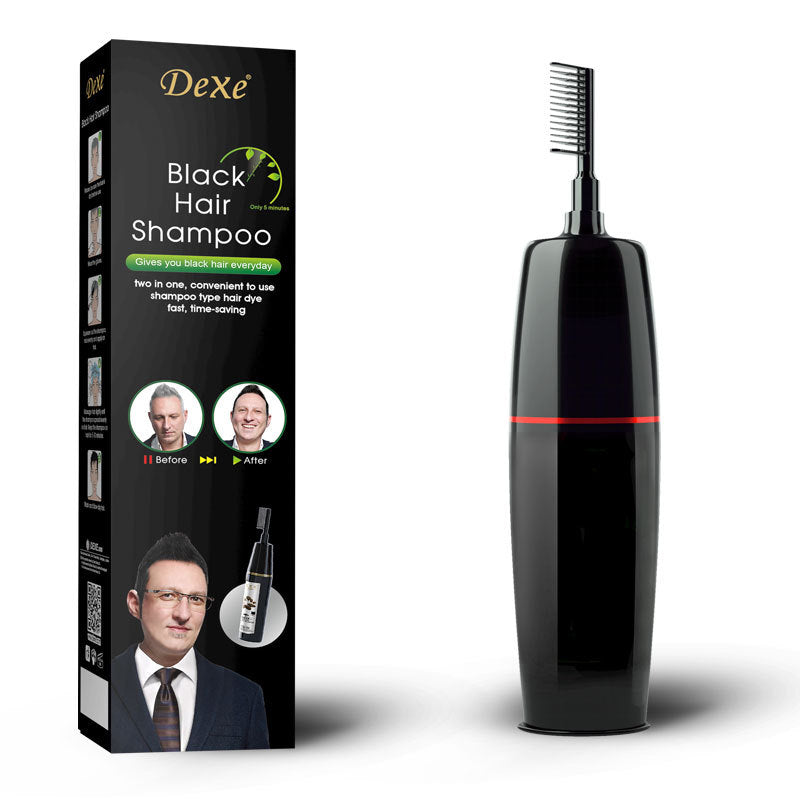 ( ২০০ML হার্বাল শেম্পু ) Dexe Fast Black Hair Shampoo