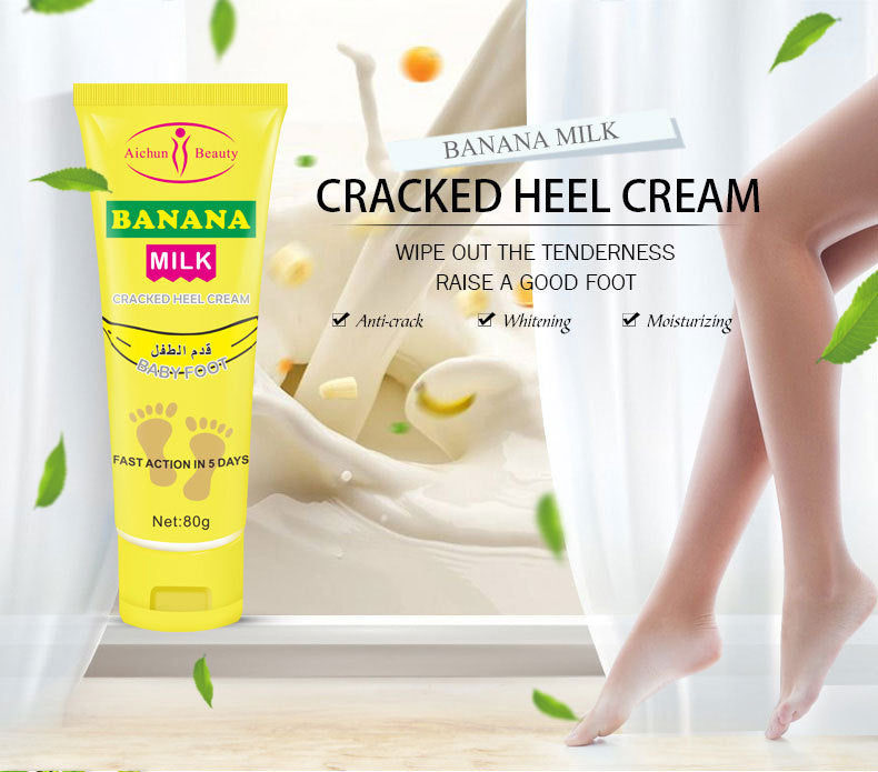 Banana &amp; Milk Extract Foot Cream!