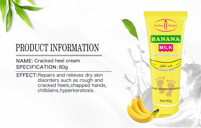 Banana &amp; Milk Extract Foot Cream!