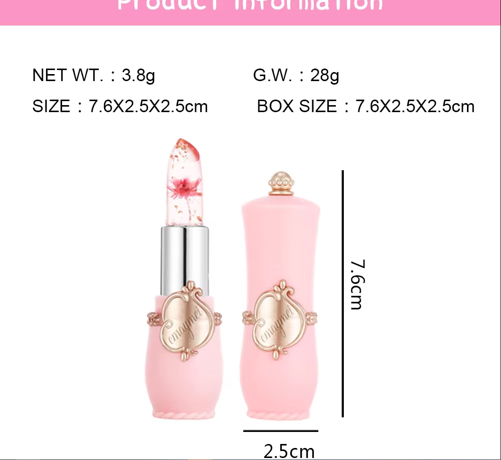 ( ৬ পিসের সেট ) Jelly Dried Flower Color Changing Lip Balm