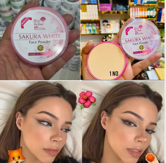 Bio Active Sakura White Face Powder-01 Light Shade
