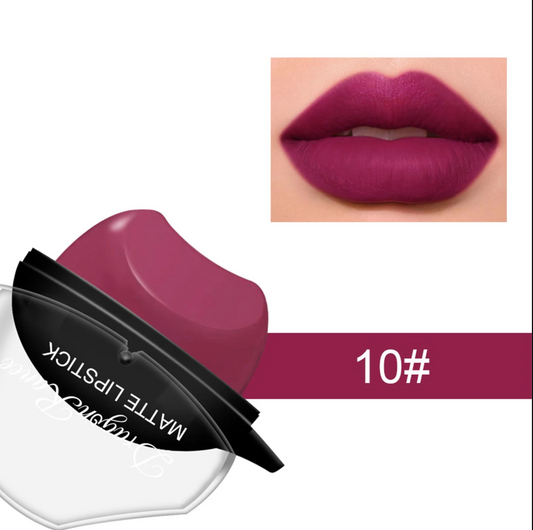 Lazy Korean Style Waterproof Lipstick-Color Shade-10