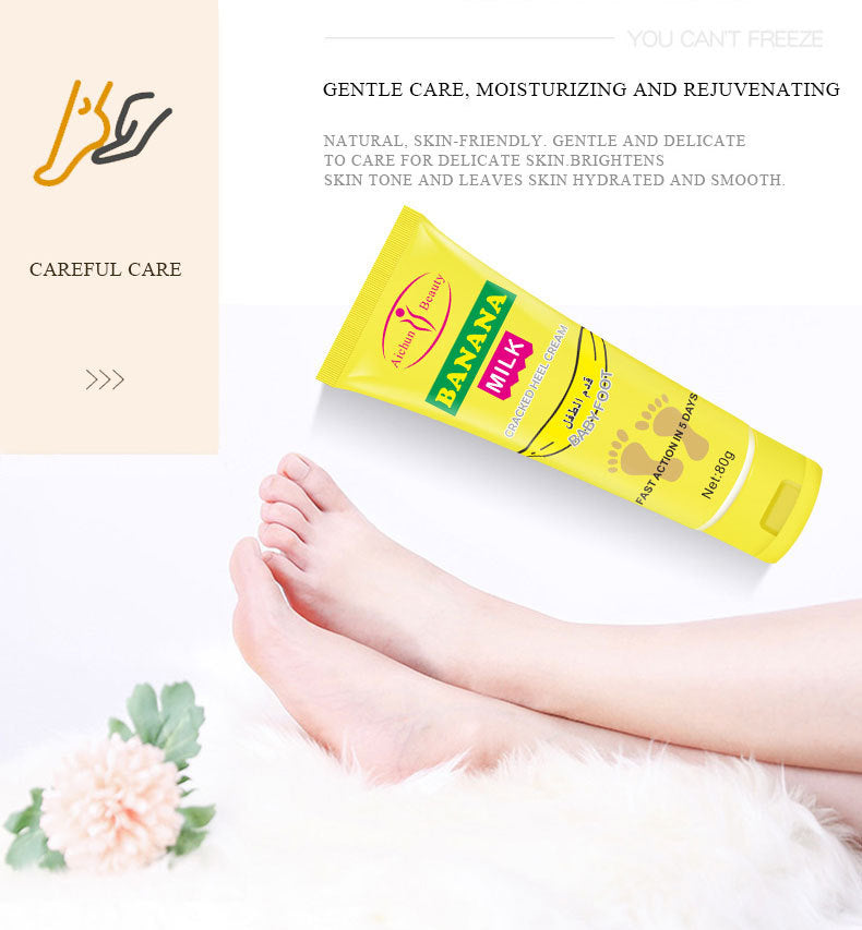 Banana &amp; Milk Extract Foot Cream!