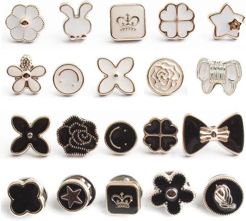 Women's Safety Brooch Button