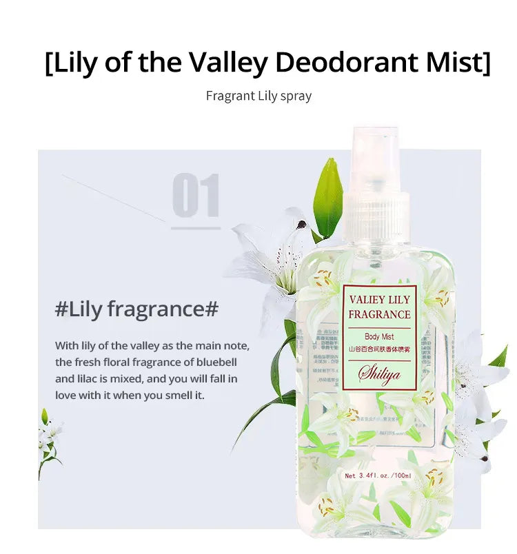 Women's Fragrance Body Spray-3 Fragrance-Combo