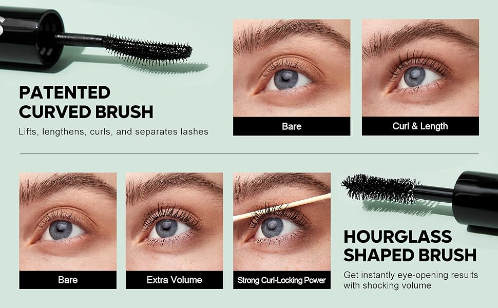 SHEGLAM 2 In1 Waterproof Mascara