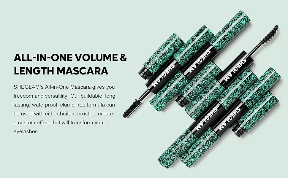 SHEGLAM 2 In1 Waterproof Mascara