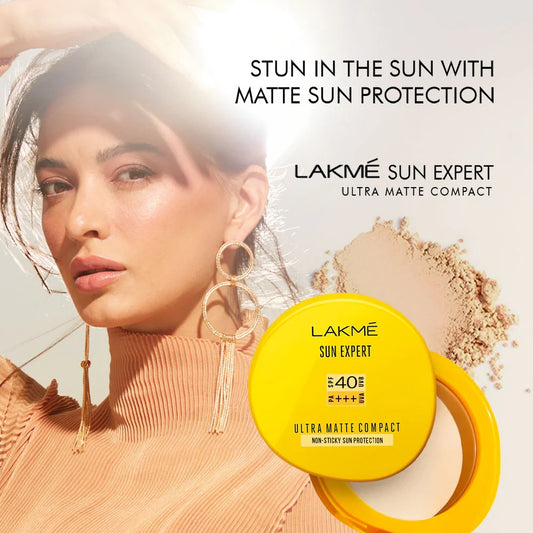 Lakme Sun Expert Ultra Matte Compact  SPF40 PA+++