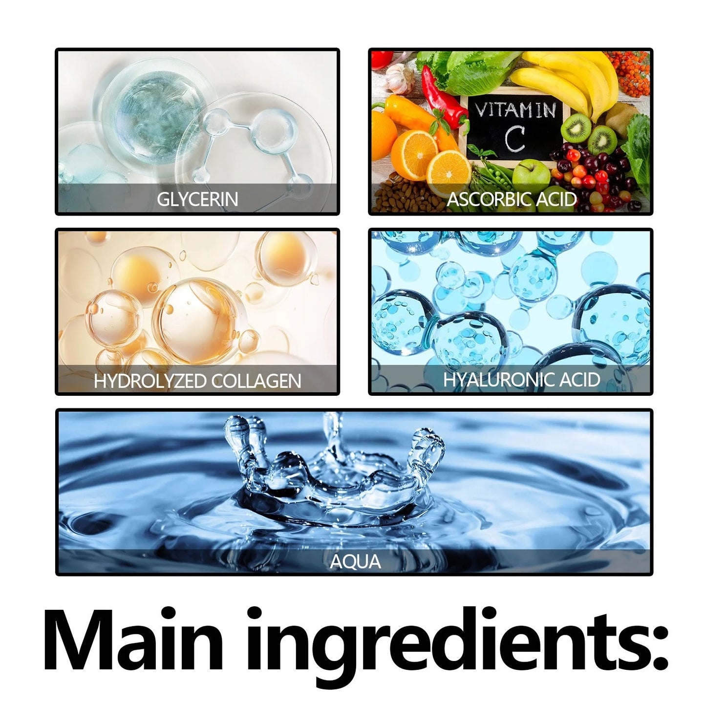 Collagen Serum for Face,Multi-Peptide Face Serum