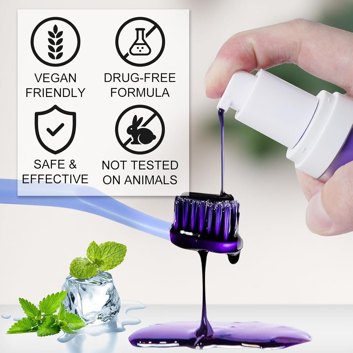 Purple Toothpaste – Teeth Whitening Colour Corrector Toothpaste
